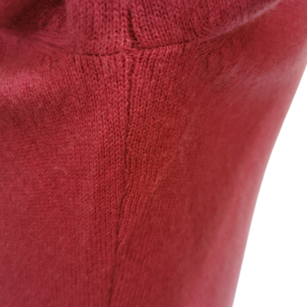 Elena Solano 100% Cashmere Knit Sweater Dusty Pink Sz M (S) - Picture 6 of 9